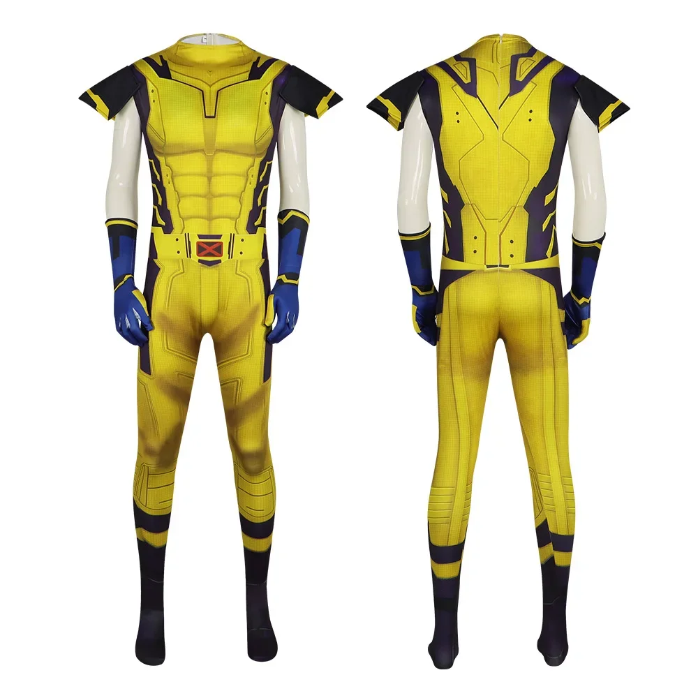 Wolverine Cosplay Costume James Howlett Jumpsuit Shoulder Armor Set 3D Printing Zentai Bodysuit Superhero Halloween Man Outfit
Wolverine Cosplay Costume James Howlett Jumpsuit Shoulder Armor Set 3D Printing Zentai Bodysuit Superhero Halloween Man Outfit