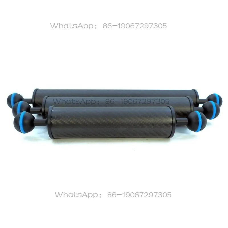 Carbon fiber double ball head floating arm, 37mm 10 inch 12 inch, diving photography
Carbon fiber double ball head floating arm, 37mm 10 inch 12 inch, diving photography