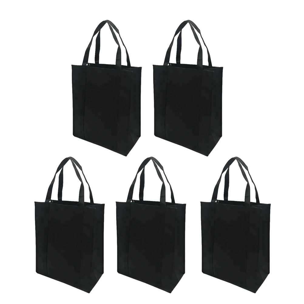 5Pcs NonWoven Shopping Bags Foldable Reusable Tote Handbags Storage BagShopping Household Storage
5Pcs NonWoven Shopping Bags Foldable Reusable Tote Handbags Storage BagShopping Household Storage