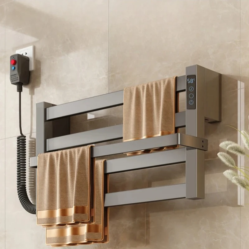 Полотенцесушитель из углеродного волокна с умным термостатом, настенный полотенцесушитель для ванной комнаты с подогревом для дома, защита от влаги
Полотенцесушитель из углеродного волокна с умным термостатом, настенный полотенцесушитель для ванной комнаты с подогревом для дома, защита от влаги
