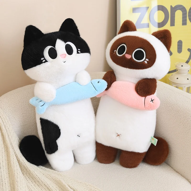 Cat Plush Toys Adorably Cat Stuffed Pillow Kawaii Soft Sofa Cushion Home Decor Toys Accompany Sleep Toy Birthday Gifts
Cat Plush Toys Adorably Cat Stuffed Pillow Kawaii Soft Sofa Cushion Home Decor Toys Accompany Sleep Toy Birthday Gifts