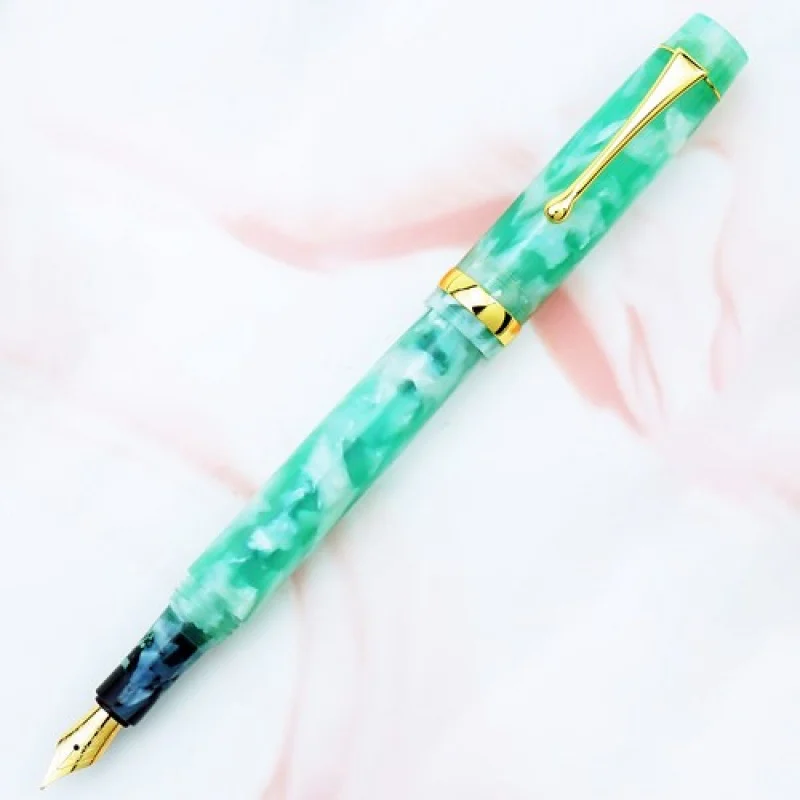 A+ Jinhao Acrylic Light Green Fountain Pen Beautiful Ink Pen EF/F/Bent Nib Gift Pen
A+ Jinhao Acrylic Light Green Fountain Pen Beautiful Ink Pen EF/F/Bent Nib Gift Pen