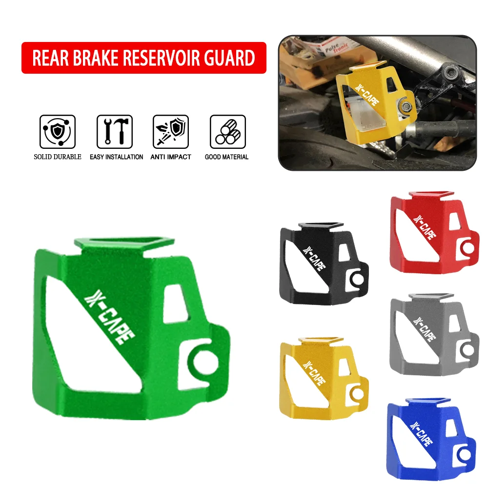 Motorcycle Accessories CNC Rear Brake Fluid Reservoir Cover Guard Protector For Moto Morini X-Cape XCape 650X 650 X 2022-2024
Motorcycle Accessories CNC Rear Brake Fluid Reservoir Cover Guard Protector For Moto Morini X-Cape XCape 650X 650 X 2022-2024