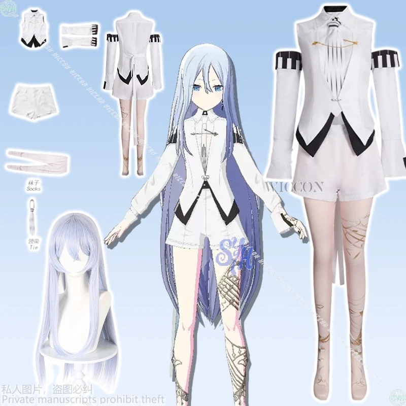 YOISAKI KANADE Wl2 Косплей Костюм Аниме Игровой Проект Sekai PJSK Белый Мини Короткий Идол Сценическая Униформа Парики Хэллоуин Party Cos 
YOISAKI KANADE Wl2 Косплей Костюм Аниме Игровой Проект Sekai PJSK Белый Мини Короткий Идол Сценическая Униформа Парики Хэллоуин Party Cos