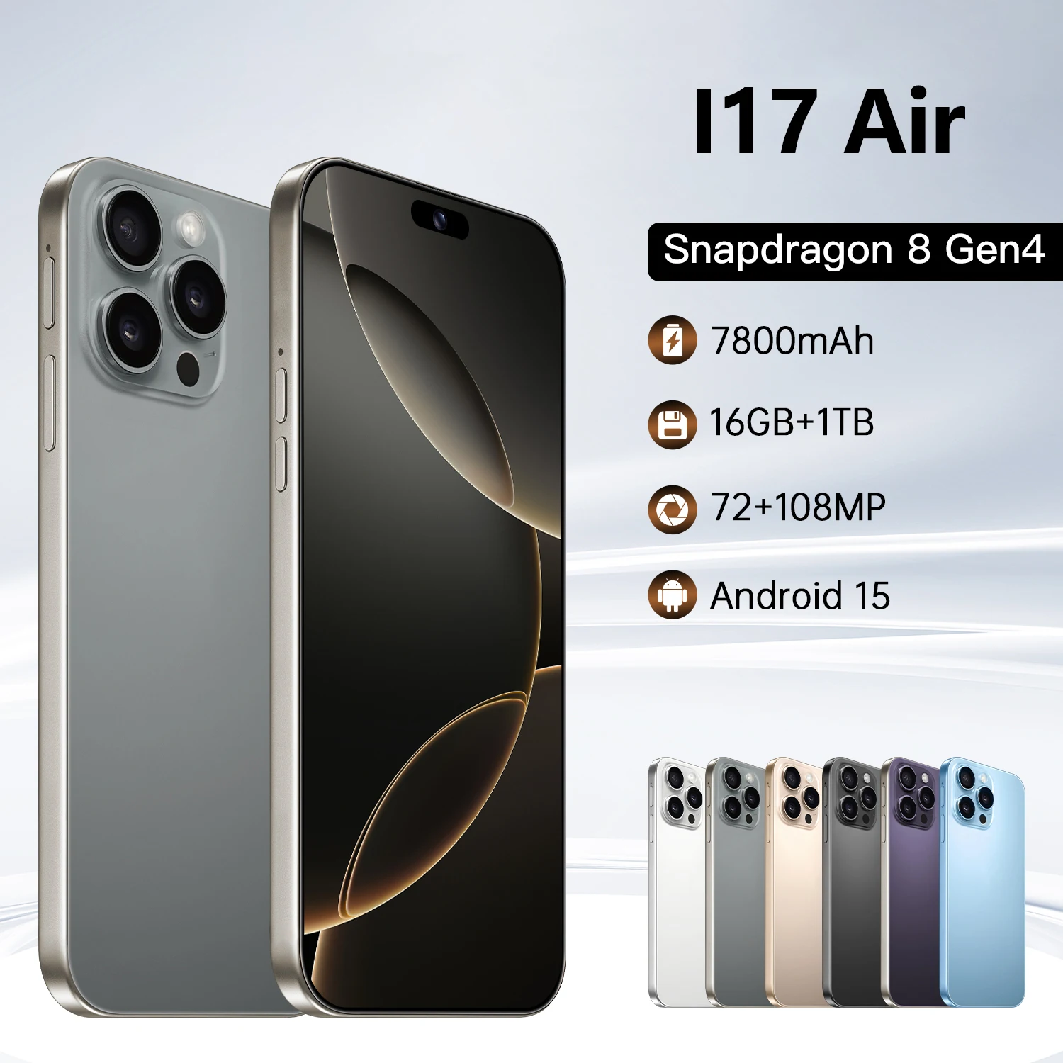 Hot High Quality Silicone Case For i17 Air 7.3Inch Smartphone Shockproof Cover Lite Moblie Phones Cases Accessories 2026 New
Hot High Quality Silicone Case For i17 Air 7.3Inch Smartphone Shockproof Cover Lite Moblie Phones Cases Accessories 2026 New