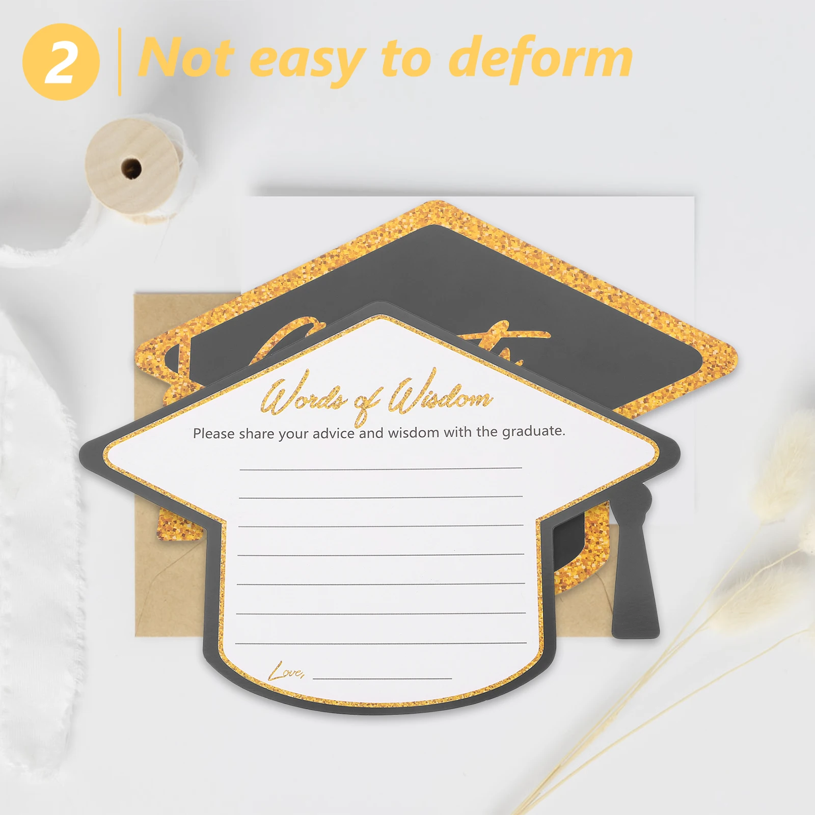12pcs Doctor Hat Greeting Card Lightweight Portable Creative Design Graduation Season Gifts Celebration Decorations
12pcs Doctor Hat Greeting Card Lightweight Portable Creative Design Graduation Season Gifts Celebration Decorations