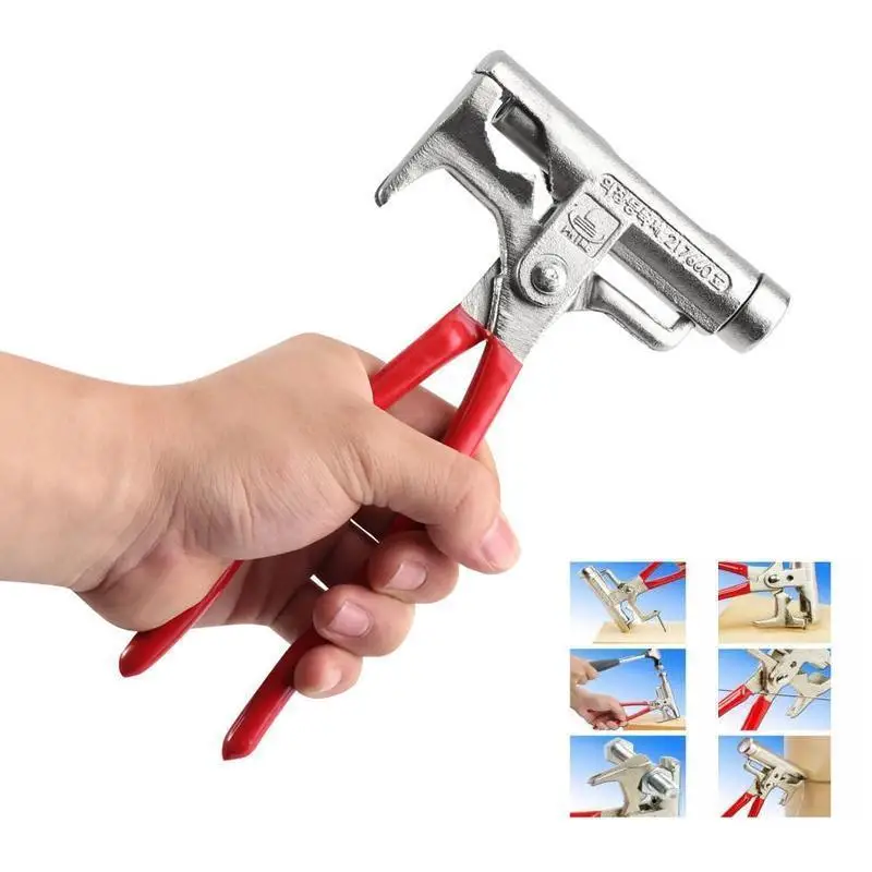 Multifunctional Hammer Electric Nail Gun Tools Steel Magic Tool Universal Hammer Screwdriver Pipe Pliers Wrench Clamps Pincers
Multifunctional Hammer Electric Nail Gun Tools Steel Magic Tool Universal Hammer Screwdriver Pipe Pliers Wrench Clamps Pincers