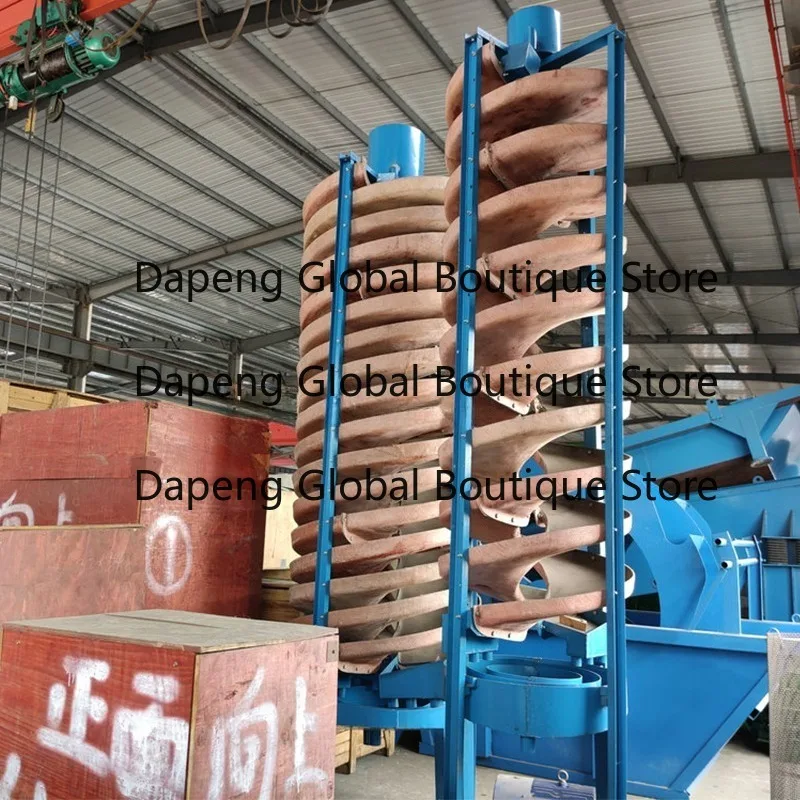 Gravity Spiral Mineral Separating Equipment Heavy Sand Ore Concentrating Processing Machine
Gravity Spiral Mineral Separating Equipment Heavy Sand Ore Concentrating Processing Machine
