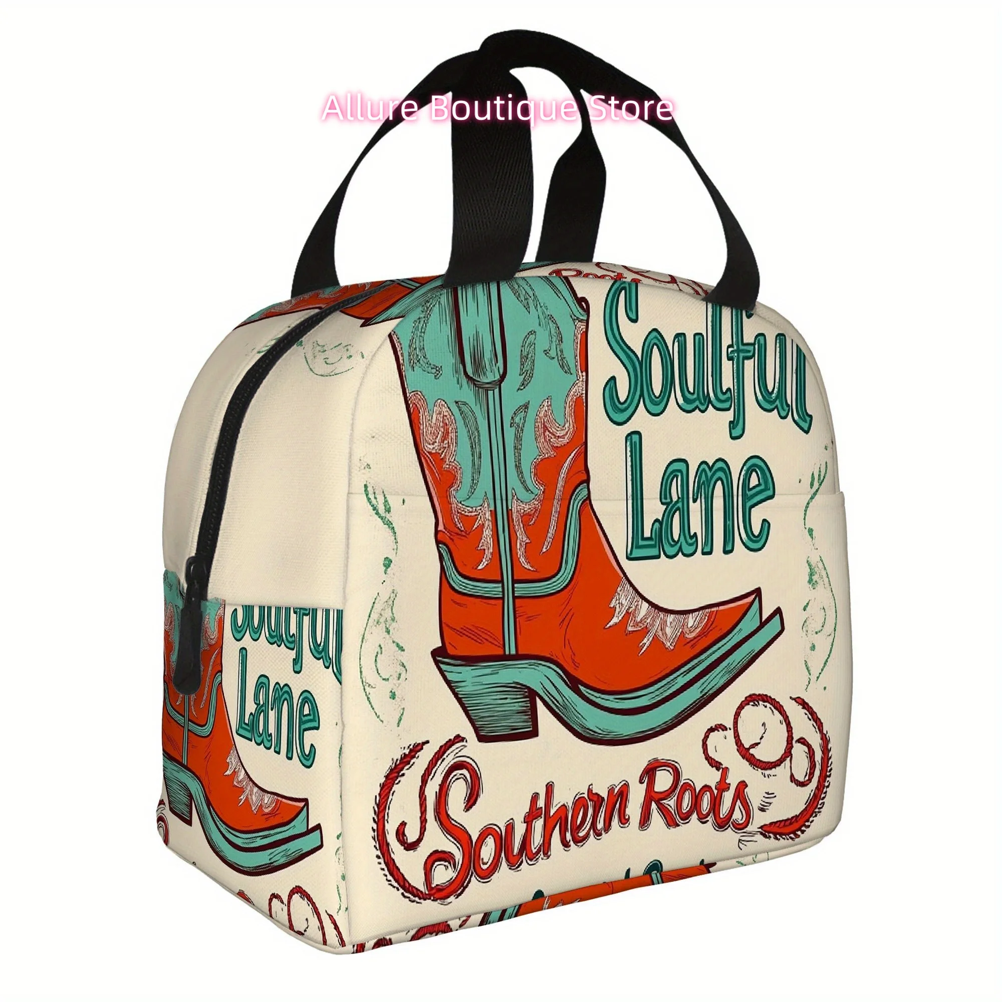 1 Pair, Cowgirl Boots with Southern Charm Printed Thermal Bag, Insulation Bag, Insulated Bag. Not for Food Contact. Suitable for
1 Pair, Cowgirl Boots with Southern Charm Printed Thermal Bag, Insulation Bag, Insulated Bag. Not for Food Contact. Suitable for
