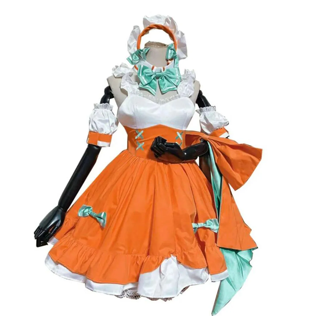 2022 VTuber Takanashi Kiara Hololive EN Cosplay Kusotori Girls Orange costume dress
2022 VTuber Takanashi Kiara Hololive EN Cosplay Kusotori Girls Orange costume dress