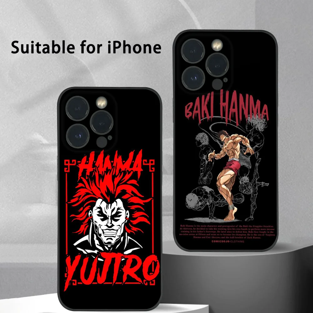 Anime Cool B_Baki Hanma Phone Case For iPhone 16 15 14 13 Pro Max Plus Mini Black Frosted Soft Shell Funda
Anime Cool B_Baki Hanma Phone Case For iPhone 16 15 14 13 Pro Max Plus Mini Black Frosted Soft Shell Funda