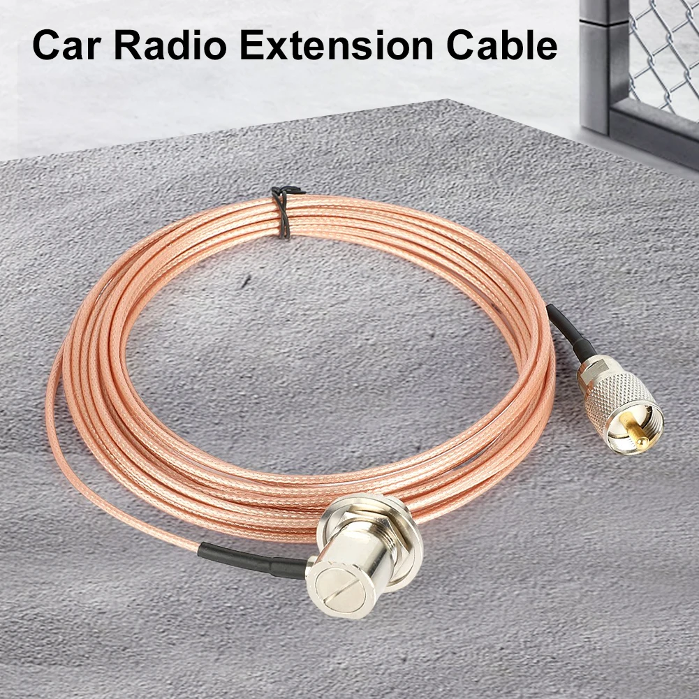 5 Meter SC-316 PL-259 SO-239 Antenna Extension Cable Coax Cable Car Radio Extension Cable for Kenwood for Yaesu
5 Meter SC-316 PL-259 SO-239 Antenna Extension Cable Coax Cable Car Radio Extension Cable for Kenwood for Yaesu