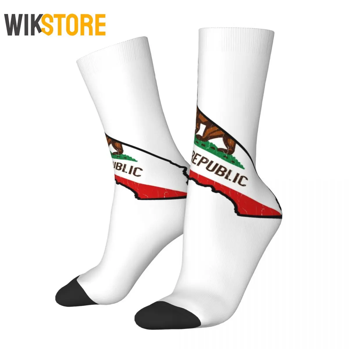 Winter Harajuku Unisex California State Bear Flag Socks Breathable Basketball Socks
Winter Harajuku Unisex California State Bear Flag Socks Breathable Basketball Socks