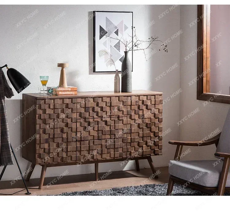 NN Black Walnut Entrance Side Cabinet Creative Sofa Side Cabinet Solid Wood Storage Corridor Cabinet furniture
NN Black Walnut Entrance Side Cabinet Creative Sofa Side Cabinet Solid Wood Storage Corridor Cabinet furniture