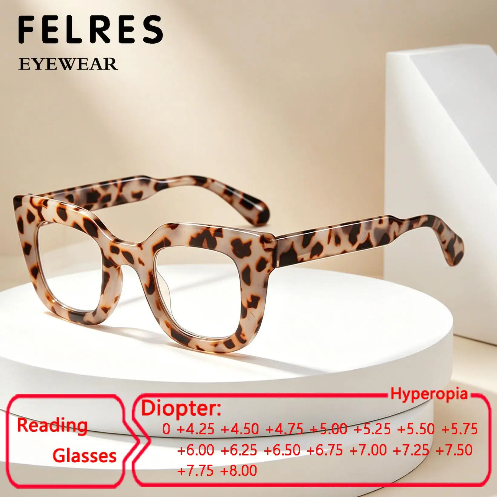 High Diopter Square Blue Light Blocking Reading Glasses Women Clear Prescription Optical Presbyopic Eyewear +5.0 6.0 7.0 8.0
High Diopter Square Blue Light Blocking Reading Glasses Women Clear Prescription Optical Presbyopic Eyewear +5.0 6.0 7.0 8.0