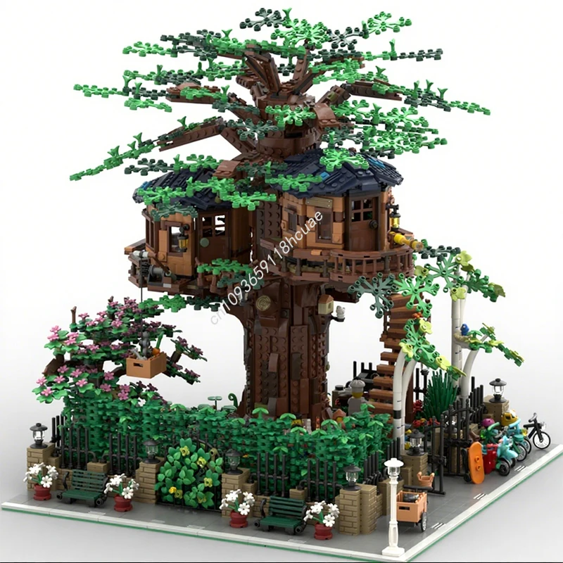 2096pcs MOC Modular Tree House BBQ Extension Creator Expert Treehouse Baumhaus Building Model blocks Kids Toys Christmas gifts
2096pcs MOC Modular Tree House BBQ Extension Creator Expert Treehouse Baumhaus Building Model blocks Kids Toys Christmas gifts