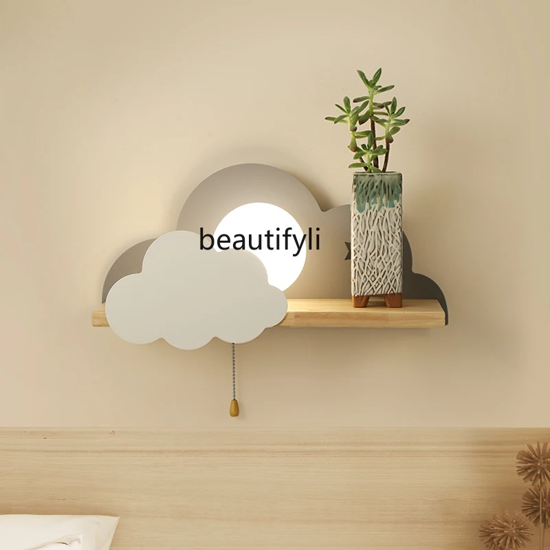 zqCreative Macaron Wall Lamp Children's Cloud Shape Nordic Bedroom Bedside Lamp Solid Wood Pull Switch Storage Wall Hanging
zqCreative Macaron Wall Lamp Children's Cloud Shape Nordic Bedroom Bedside Lamp Solid Wood Pull Switch Storage Wall Hanging