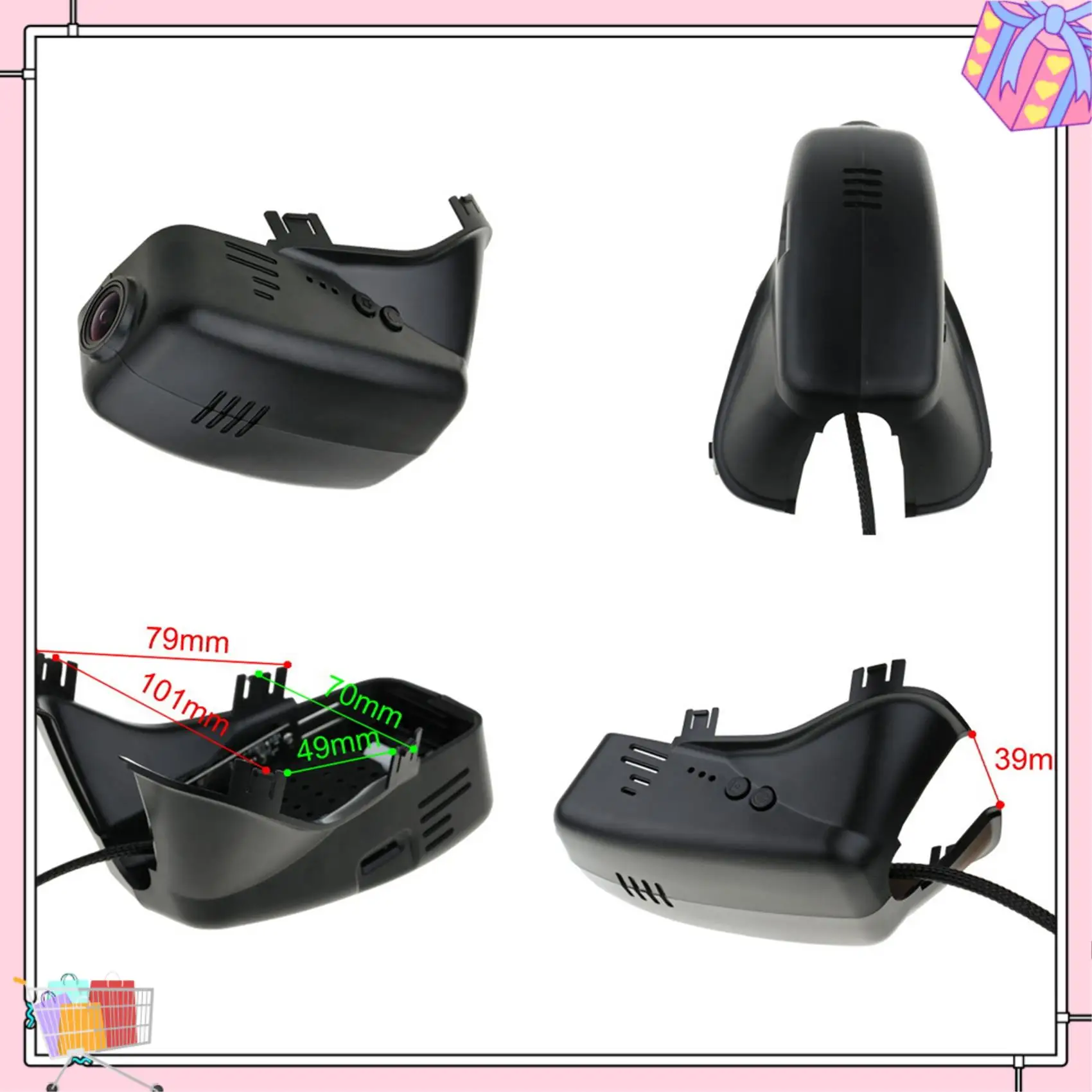 A77T-Car DVR Recorder Cameras Front Cam 1080P DVR Wifi 24H Parking Monitor Driving Video Recorder For Volvo S60 S60L S80L
A77T-Car DVR Recorder Cameras Front Cam 1080P DVR Wifi 24H Parking Monitor Driving Video Recorder For Volvo S60 S60L S80L