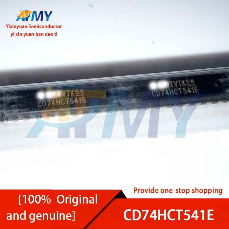 CD74HCT541E 74HCT541AP Dual inline package DIP-20 driver chip
CD74HCT541E 74HCT541AP Dual inline package DIP-20 driver chip