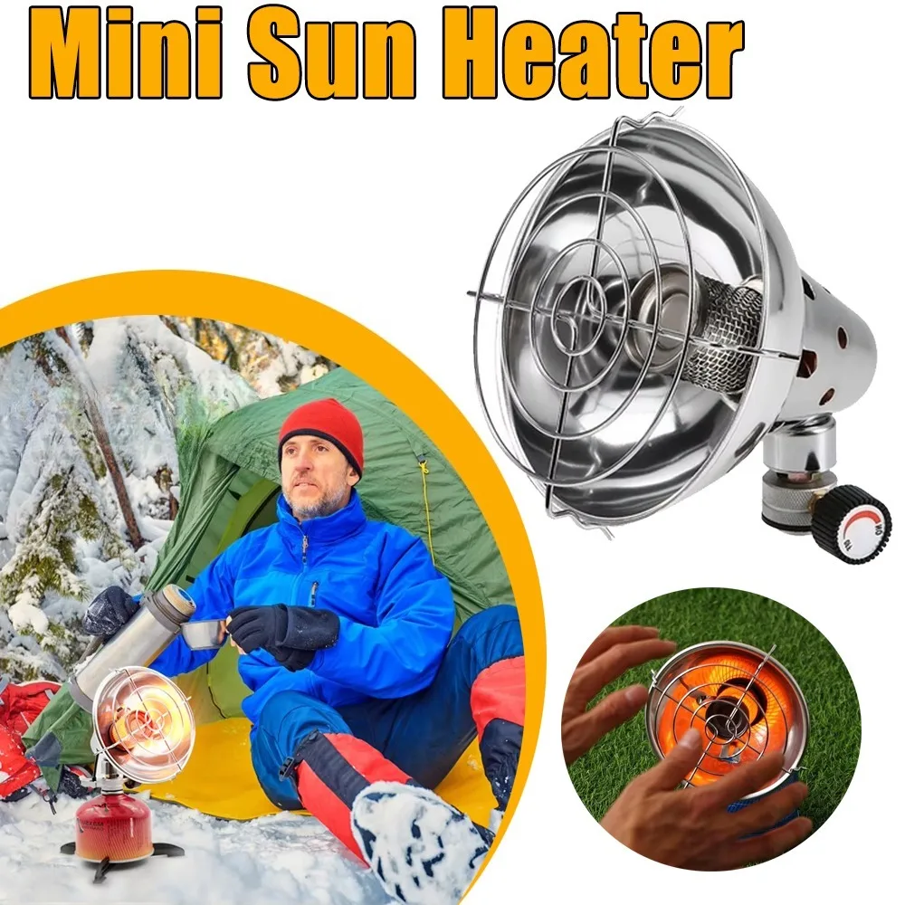 Портативный газовый обогреватель для улицы, аварийный дизайн из нержавеющей стали для зимнего тепло, альпинизма, пикников, пешего туризма, барбекю, 1 шт.
Портативный газовый обогреватель для улицы, аварийный дизайн из нержавеющей стали для зимнего тепло, альпинизма, пикников, пешего туризма, барбекю, 1 шт.