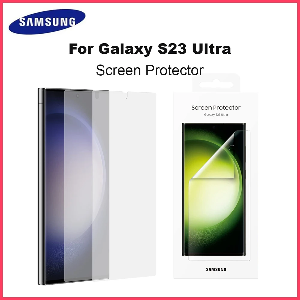 New 2PCS Original Samsung Galaxy S23 Ultra Screen Protector Scratch-Resistant Anti-Fingerprint for S23 Ultra
New 2PCS Original Samsung Galaxy S23 Ultra Screen Protector Scratch-Resistant Anti-Fingerprint for S23 Ultra