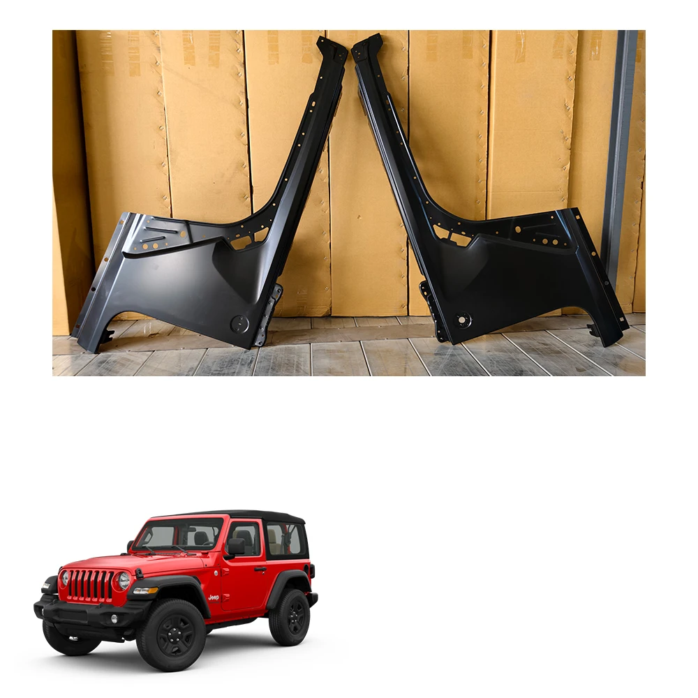 High quality Aluminum Thickness 1.0mm Original front fender car fender Set of 2 for wrangler 2018+ JL
High quality Aluminum Thickness 1.0mm Original front fender car fender Set of 2 for wrangler 2018+ JL