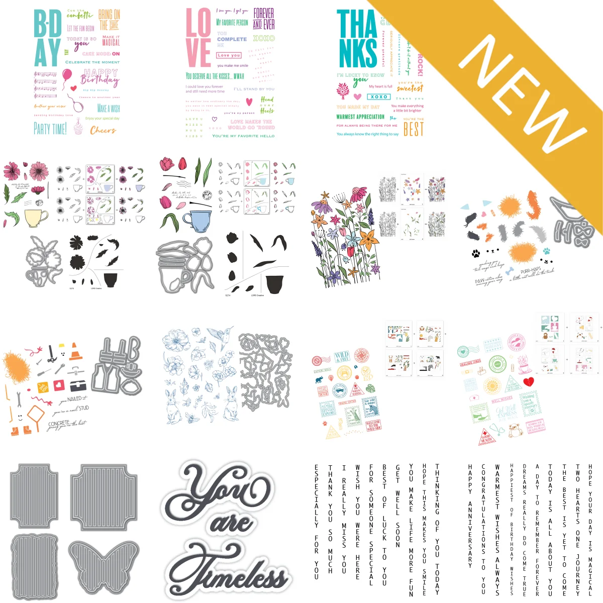 2026 Spring Metal Cutting Dies Clear Stamps Stencil for DIY Greeting Card Making Scrapbooking Craft Paper Decoration New
2026 Spring Metal Cutting Dies Clear Stamps Stencil for DIY Greeting Card Making Scrapbooking Craft Paper Decoration New 
