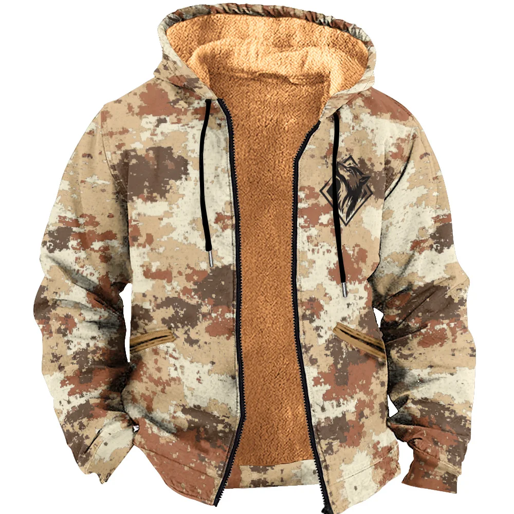 2024 High Quality Men's Winter Outerwear-Thickened Fleece Parkas Jackets with Cardigan Warm and Fashionable Male Hooded Coats
2024 High Quality Men's Winter Outerwear-Thickened Fleece Parkas Jackets with Cardigan Warm and Fashionable Male Hooded Coats