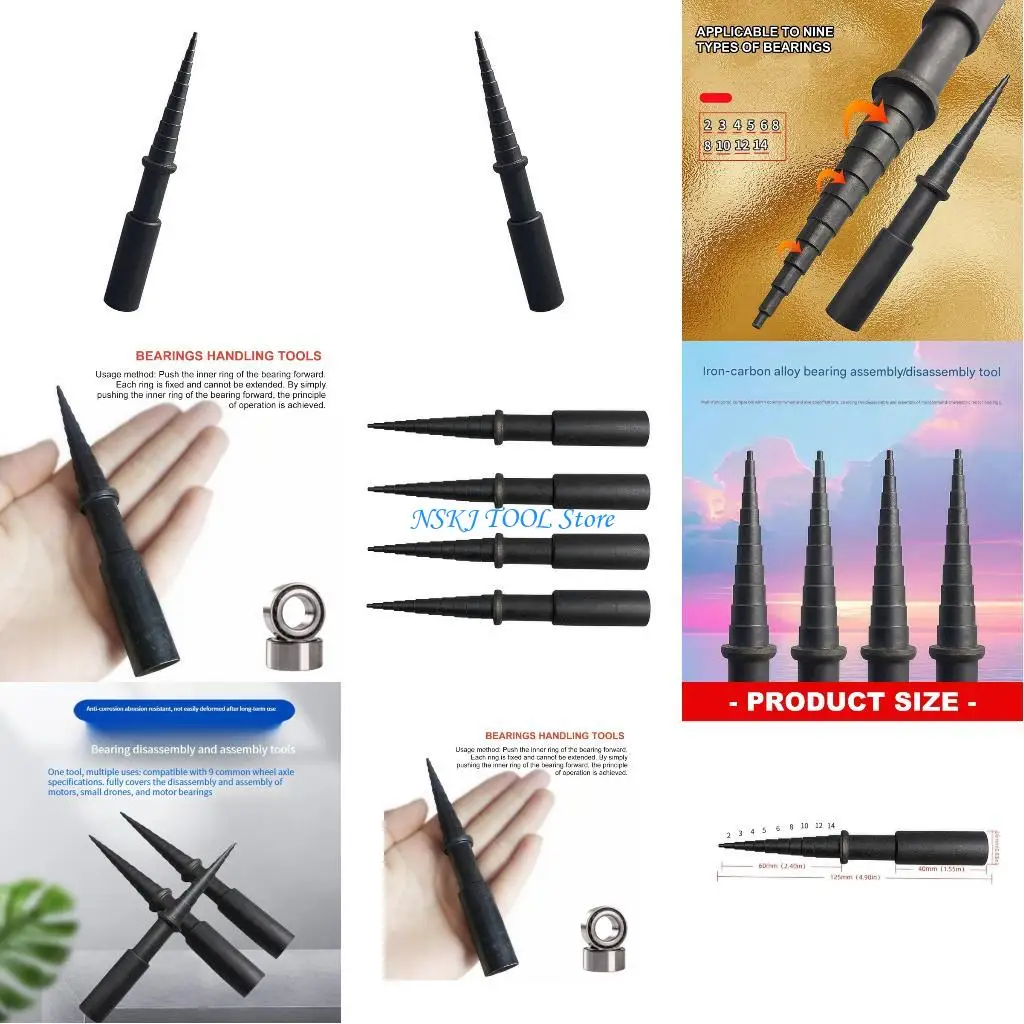 L8RC Precise Ergonomic Bearing Puller Feature Antislip Handle and Optimized Push Design
L8RC Precise Ergonomic Bearing Puller Feature Antislip Handle and Optimized Push Design