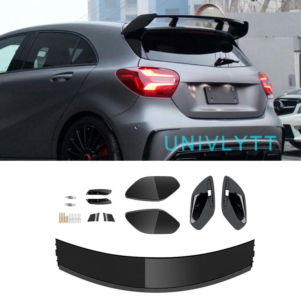 For 2014-2018 Mercedes Benz A Class W176 A45 AMG Rear Trunk Spoiler Gloss Black ABS Material Exterior Modification Accessories
For 2014-2018 Mercedes Benz A Class W176 A45 AMG Rear Trunk Spoiler Gloss Black ABS Material Exterior Modification Accessories
