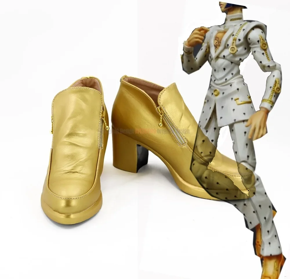 Bucciarati Cosplay JOJO'S BIZARRE ADVENTURE Bruno Bucciarati Cosplay Shoes Golden Boots Custom Made
Bucciarati Cosplay JOJO'S BIZARRE ADVENTURE Bruno Bucciarati Cosplay Shoes Golden Boots Custom Made
