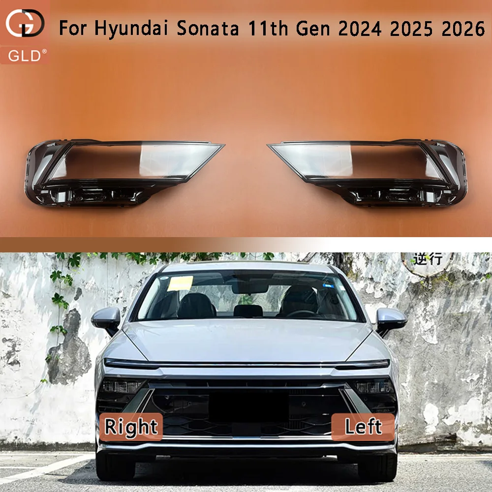 For Hyundai Sonata 11th Gen 2024 2025 2026 Headlamp Cover Transparent Headlight Shell Plexiglass Replace The Original Lampshade
For Hyundai Sonata 11th Gen 2024 2025 2026 Headlamp Cover Transparent Headlight Shell Plexiglass Replace The Original Lampshade