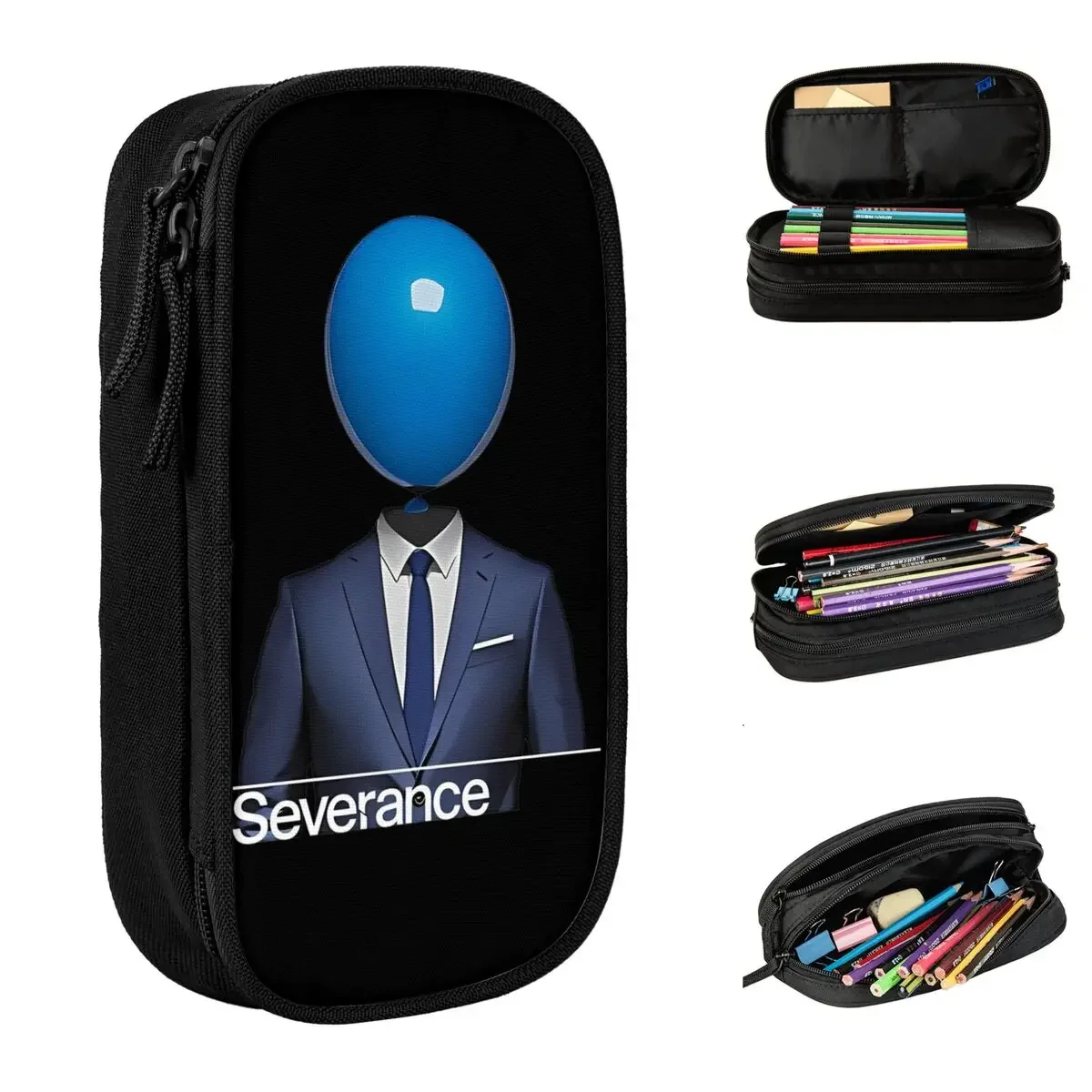 Severance Blue Balloon Pencil Case Pencilcases Pen Holder for Girl Boy Large Storage Bag School Supplies Zipper Stationery
Severance Blue Balloon Pencil Case Pencilcases Pen Holder for Girl Boy Large Storage Bag School Supplies Zipper Stationery