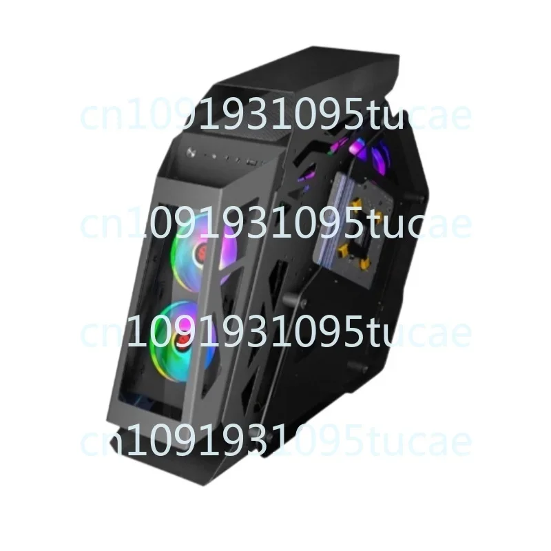 AEIT Little K Special-Shaped Tempered Glass 360 Water-Cooled MATX Board Fully Transparent Desktop Concept Large Chassis RGB Lamp
AEIT Little K Special-Shaped Tempered Glass 360 Water-Cooled MATX Board Fully Transparent Desktop Concept Large Chassis RGB Lamp