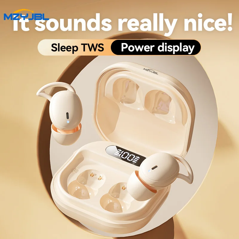 MZYJBL Wireless Sleep Bluetooth5.4 Earphones HiFi Stereo Sound Earbuds M72 TWS In Ear Headphones Noise Reduction Sports Headset
MZYJBL Wireless Sleep Bluetooth5.4 Earphones HiFi Stereo Sound Earbuds M72 TWS In Ear Headphones Noise Reduction Sports Headset