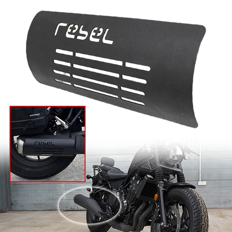 Fit For Honda Rebel CMX 250 300 500 2017-2023 Motorcycle Accessories Exhaust Muffler Pipe Guard High Quality Heat Shield Cover
Fit For Honda Rebel CMX 250 300 500 2017-2023 Motorcycle Accessories Exhaust Muffler Pipe Guard High Quality Heat Shield Cover