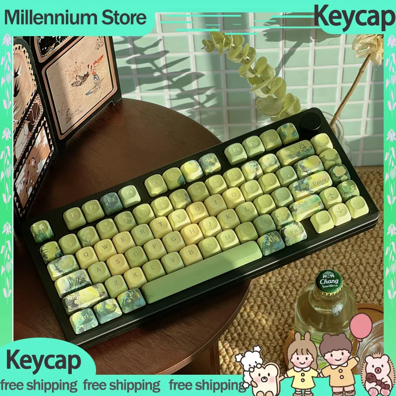 Oil Painting Style In The Wilderness Keycap Moa Cute Cartoon Sublimation Personalized Diy Customized Mechanical Keyboard Keycaps
Oil Painting Style In The Wilderness Keycap Moa Cute Cartoon Sublimation Personalized Diy Customized Mechanical Keyboard Keycaps
