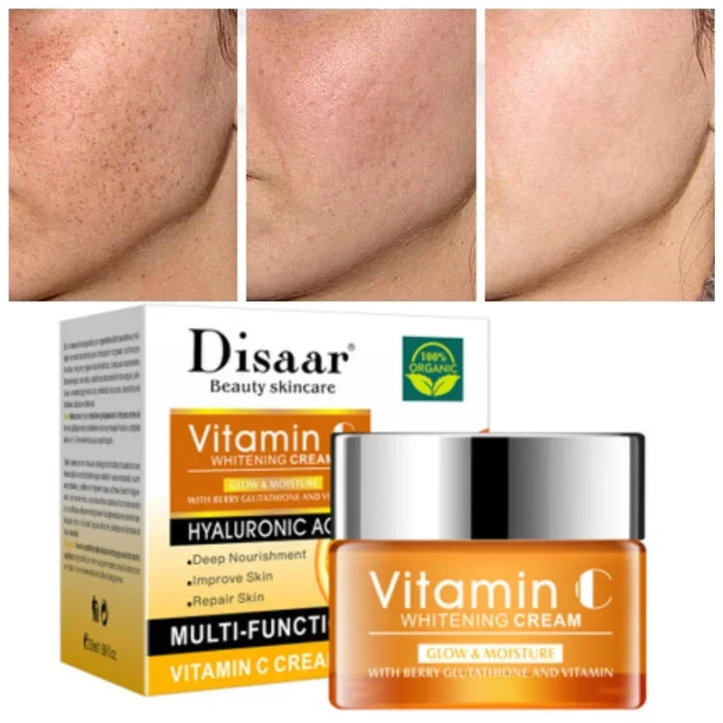 Vitamin C Facial Cream Anti-Wrinkle Anti-Aging Fade Fine Lines Anti-Drying Whiten Nourish Moisturizing Pore Reduction Face Care
Vitamin C Facial Cream Anti-Wrinkle Anti-Aging Fade Fine Lines Anti-Drying Whiten Nourish Moisturizing Pore Reduction Face Care