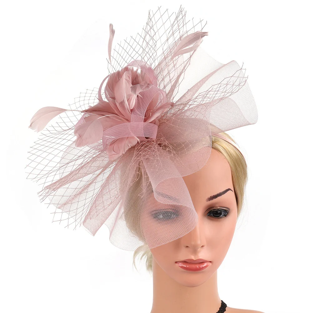 Women Fascinator Headband Hat Mesh Style Elegant Lightweight Headwear for Wedding Tea Party Church Cocktail Afternoon Event
Women Fascinator Headband Hat Mesh Style Elegant Lightweight Headwear for Wedding Tea Party Church Cocktail Afternoon Event