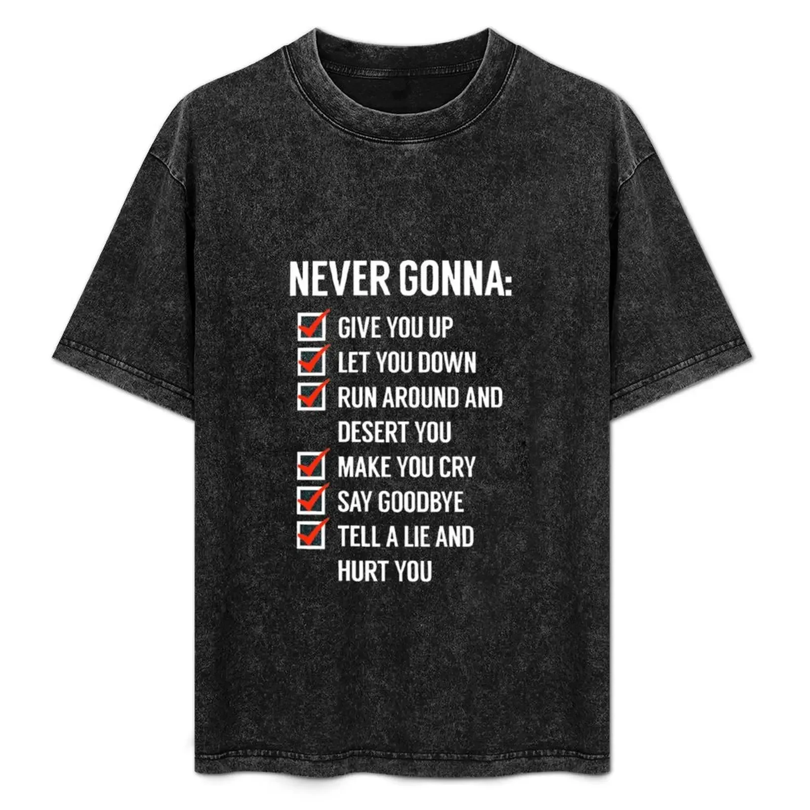 Rick Astley - Never gonna give you Up T-Shirt kawaii clothes blue archive luxury clothing labubu men clothes
Rick Astley - Never gonna give you Up T-Shirt kawaii clothes blue archive luxury clothing labubu men clothes