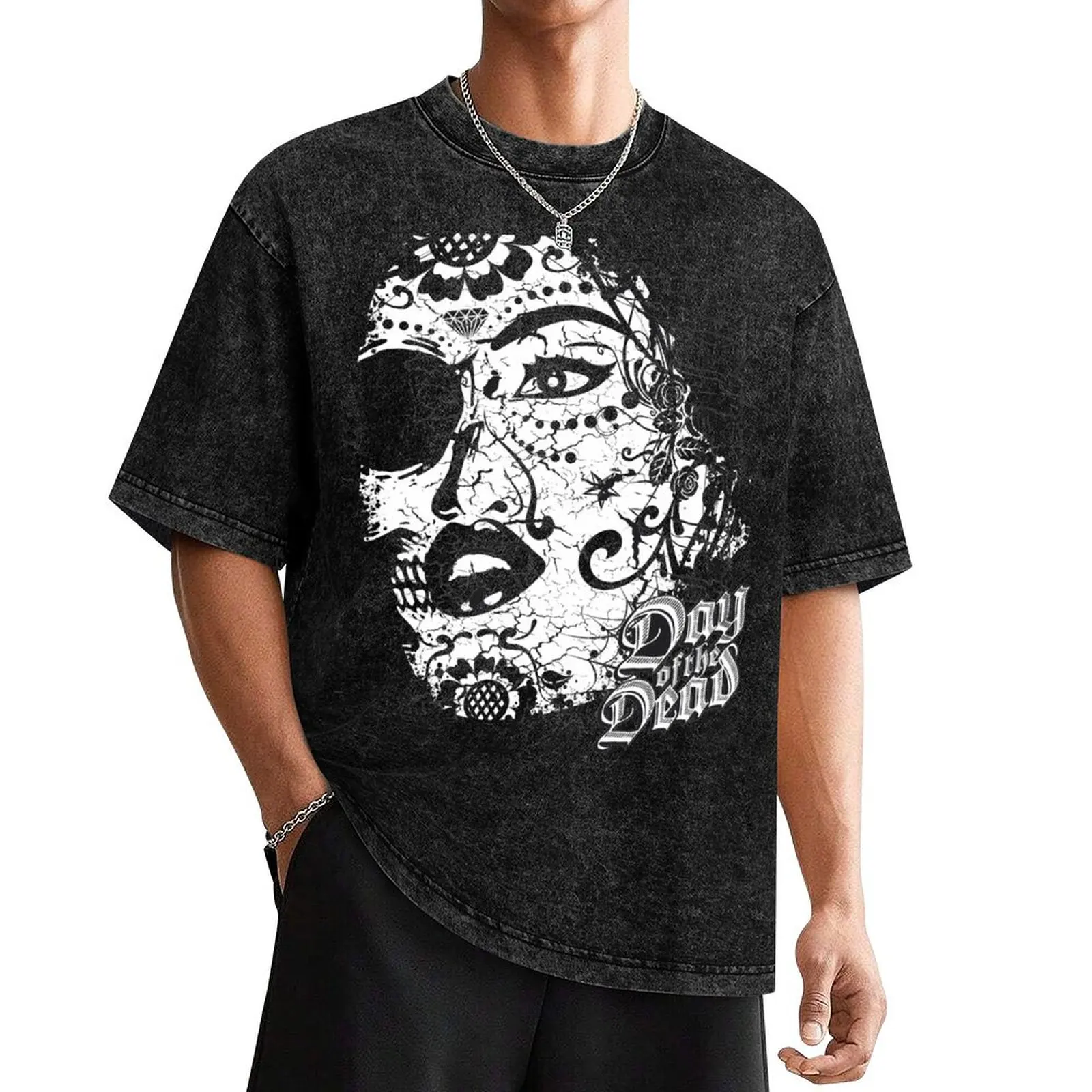 Day of the dead T-Shirt essential t shirt anime tshirt korean fashion Men's t-shirt
Day of the dead T-Shirt essential t shirt anime tshirt korean fashion Men's t-shirt