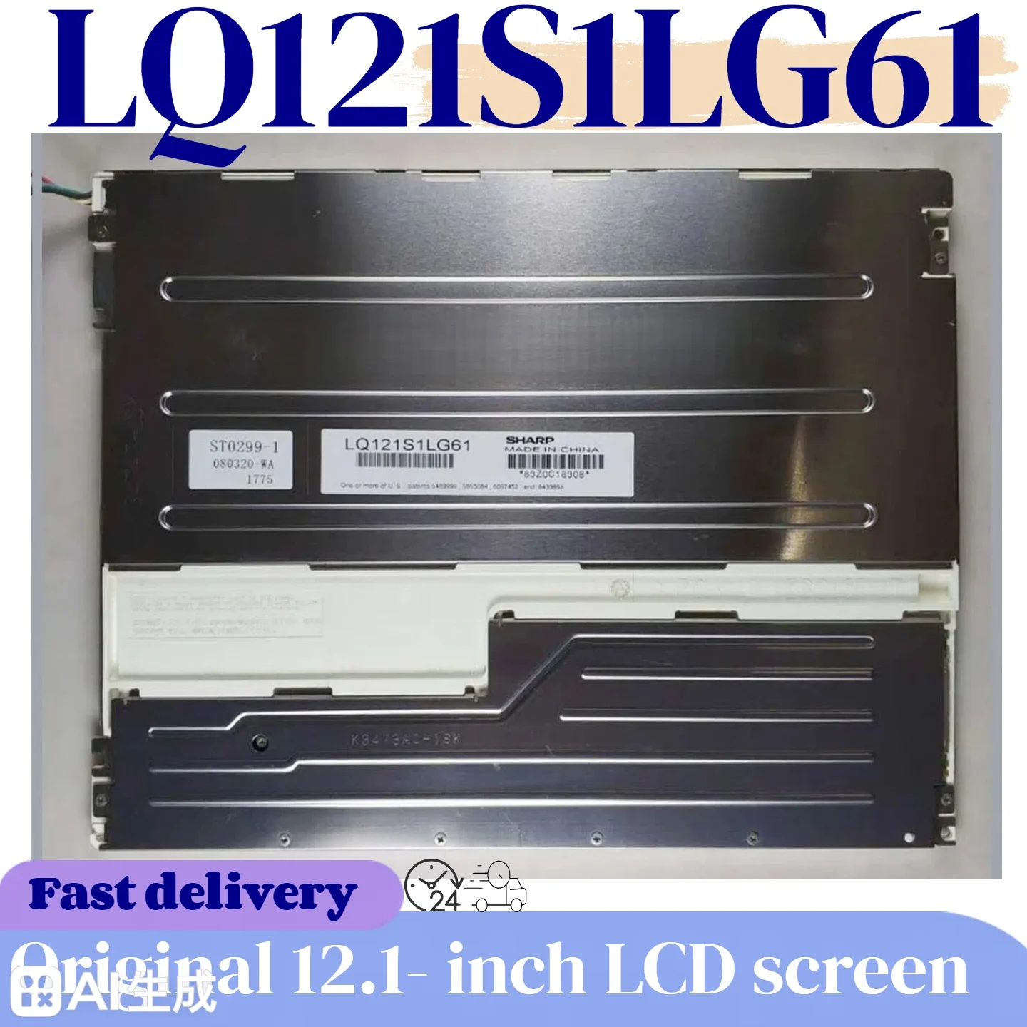 LQ121S1LG61 12.1-Inch 800*600 LCD Display Screen Panel for Sharp Fast Shipping
LQ121S1LG61 12.1-Inch 800*600 LCD Display Screen Panel for Sharp Fast Shipping