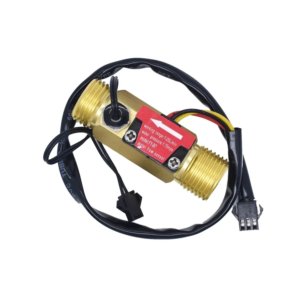 Water Meter Industrial Turbine High Precision Water Flow Hall Sensor Switching Brass Flowmeter Suitable for Water Heaters
Water Meter Industrial Turbine High Precision Water Flow Hall Sensor Switching Brass Flowmeter Suitable for Water Heaters