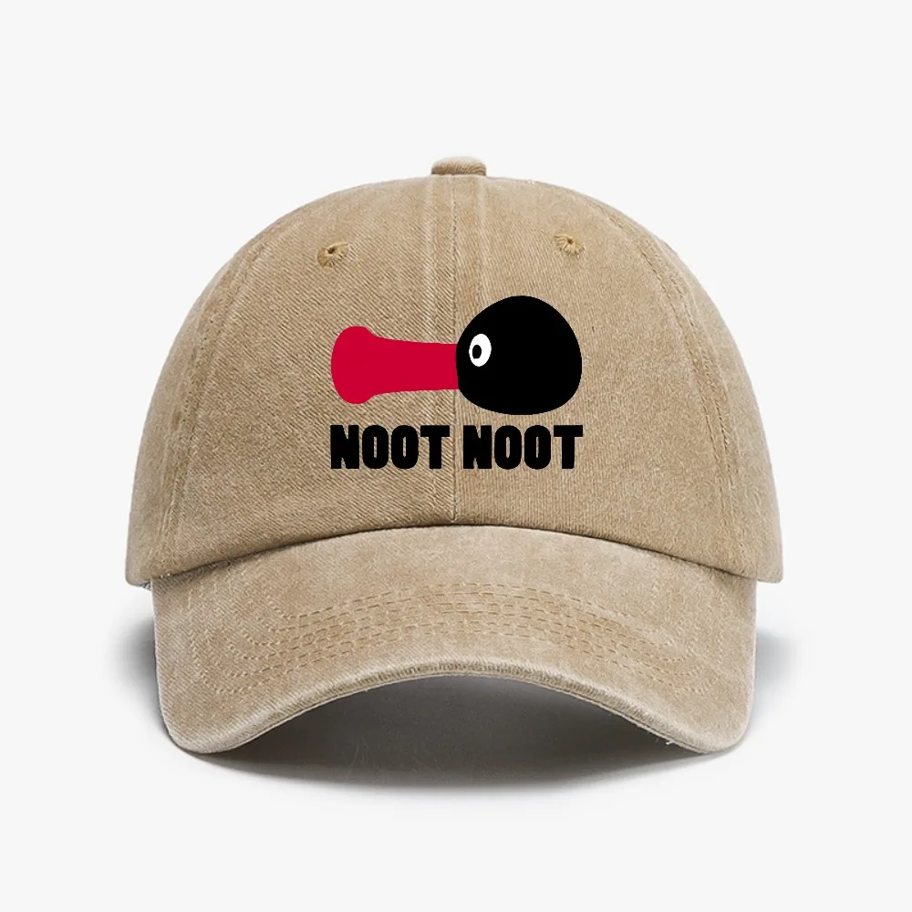 Noot Baseball Cap Men Hats Women Visor Protection Snapback Pingu Pinga Penguin TV Caps Vintage Distressed Washed hat
Noot Baseball Cap Men Hats Women Visor Protection Snapback Pingu Pinga Penguin TV Caps Vintage Distressed Washed hat