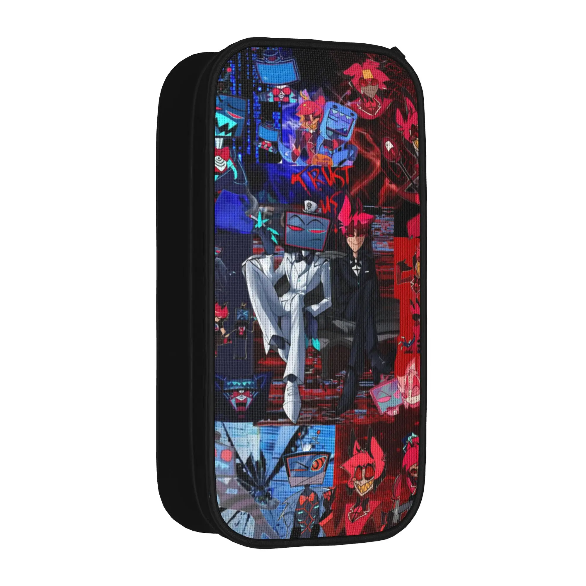 Large Capacity Pencil Pouch R-Radiostatic Vox Alastor Office Supplies Double Layer Pencil Bag Women Makeup Bag Perfect Gifts
Large Capacity Pencil Pouch R-Radiostatic Vox Alastor Office Supplies Double Layer Pencil Bag Women Makeup Bag Perfect Gifts