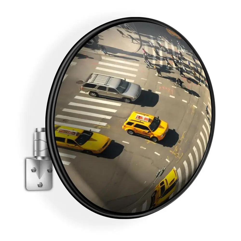 32'' Outdoor and Indoor Driveway & Security Parabolic Safety Mirror, Acrylic Convex Mirrors for Garage, Retail Stores, Warehouse
32'' Outdoor and Indoor Driveway & Security Parabolic Safety Mirror, Acrylic Convex Mirrors for Garage, Retail Stores, Warehouse