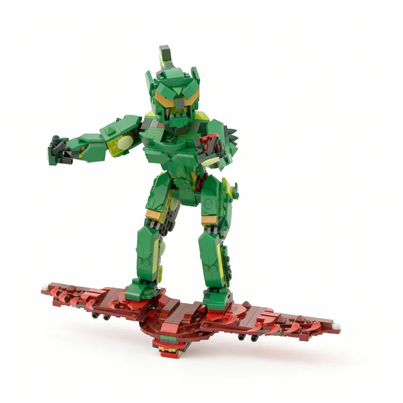 657 деталей MOC Green Goblin Creator 3 в 1: Конструктор, развивающая игрушка, рождественский подарок, идея для творчества, DIY, образовательный набор для сборки
657 деталей MOC Green Goblin Creator 3 в 1: Конструктор, развивающая игрушка, рождественский подарок, идея для творчества, DIY, образовательный набор для сборки