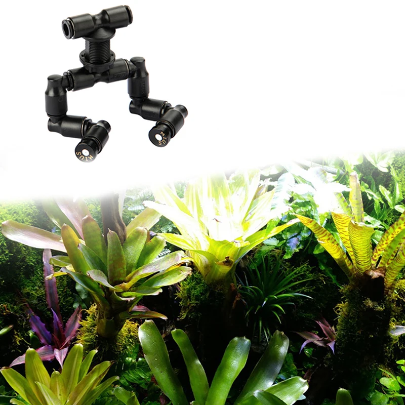 Reptiles Terrarium Double Nozzle Fogger Mist Sprinkler 360° Adjustable Aquarium
Reptiles Terrarium Double Nozzle Fogger Mist Sprinkler 360° Adjustable Aquarium