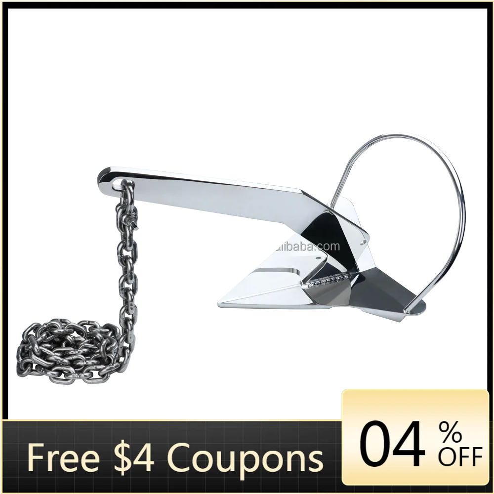 SSTL Factory Customized Boat Anchor Stainless Steel 316 Shovel Anchor Fixed Shank Scoop Style Anchor
SSTL Factory Customized Boat Anchor Stainless Steel 316 Shovel Anchor Fixed Shank Scoop Style Anchor
