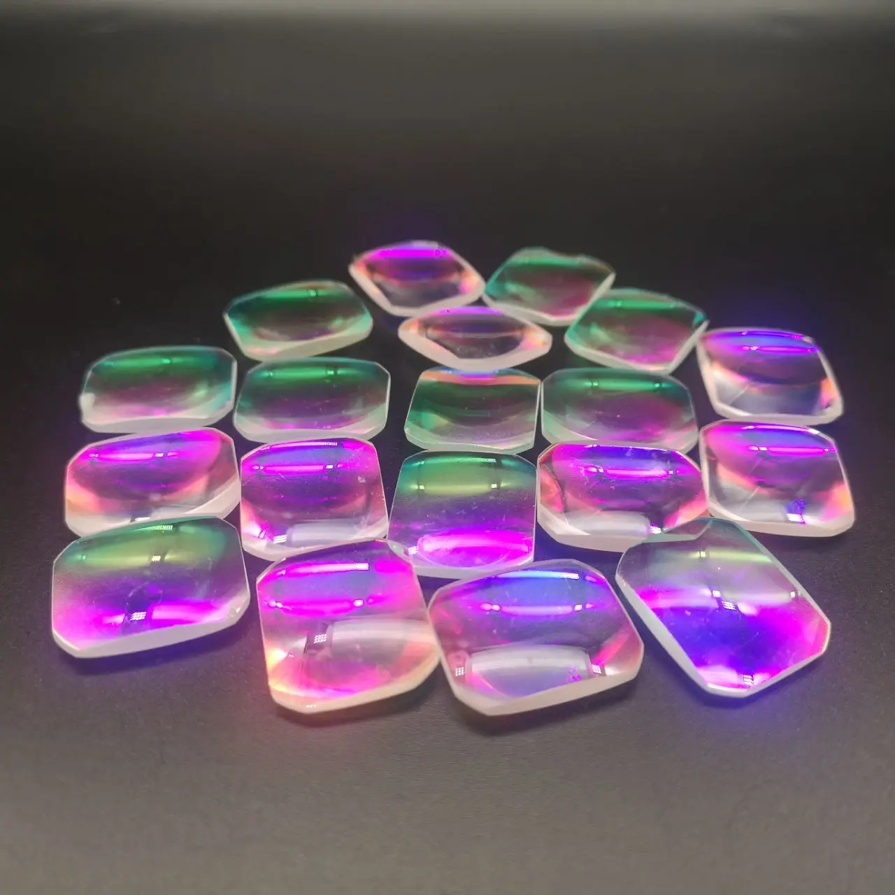 4Pcs Defective Biconvex Double Convex Lens Optical Glass Rainbow Prism for DIY Decoration Physics Teaching
4Pcs Defective Biconvex Double Convex Lens Optical Glass Rainbow Prism for DIY Decoration Physics Teaching